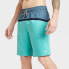Фото #2 товара Speedo Men's Marina Porcelin Colorblock Swim Trunk - Teal Green XL