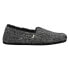 Фото #1 товара TOMS Alpargata Cozy Belmont Slip On Womens Black Flats Casual 10017441T