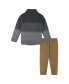 ფოტო #2 პროდუქტის Toddler/Child Boys Toggle Cardigan Sweater Set