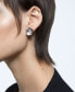 Фото #4 товара Silver-Tone Crystal Floating Stud Earrings