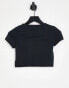 Фото #2 товара Cotton:On short sleeve tee in black swirl print