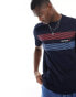 Фото #1 товара Tommy Hilfiger chest hilfiger 85 t-shirt in navy