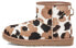 Фото #1 товара Угги UGG Classic Mini Cow Print 1123353-CHE, женские, коричневые