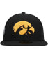 Фото #3 товара Men's Black Iowa Hawkeyes Patch 59FIFTY Fitted Hat