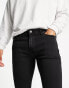 Jack & Jones Intelligence Liam skinny fit jeans in washed black Schwarze Jeans, W28 L32 - фото #5