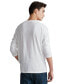 Фото #2 товара Men's Slub Jersey Henley Shirt