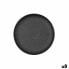 Фото #1 товара Плоская тарелка Bidasoa Fosil Чёрный Керамика 21,3 x 21,2 x 2,2 cm (8 штук)