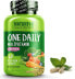 Фото #1 товара NATURELO One Daily Multivitamin for Women Витаминно-минеральный комплекс из цельных продуктов для женщин 60 вегетарианских капсул