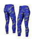 Women's Royal Los Angeles Chargers Breakthrough Allover Print Lounge Leggings