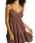 ფოტო #1 პროდუქტის Juniors' Wave After Wave 2 Cotton Gauze Dress