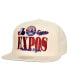 Фото #1 товара Men's Cream Montreal Expos Reframe Retro Snapback Hat
