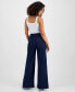 ფოტო #2 პროდუქტის Women's High-Rise Wide-Leg Denim Jeans, Created for Macy's