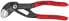 KNIPEX Cobra - Slip-joint pliers - 2.7 cm - 2.7 cm - Chromium-vanadium steel - Plastic - Red