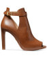 ფოტო #2 პროდუქტის Women's Lawson High-Heel Buckled Open Toe Shooties