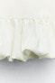Фото #11 товара Юбка-шорты объемного кроя из смесового льна ZARA