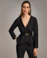 Фото #1 товара Women's Belted Wrap Jacket