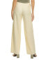 Theory Clean Linen Blend Trouser Women's Beige 8