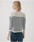 Organic Cotton Classic Fine Knit Wide Neck Sweater