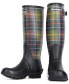 Women's Tartan Bede Rain Boots