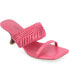 ფოტო #1 პროდუქტის Women's Monyka Woven Double Band Dress Sandals