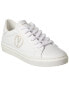 Valentino By Mario Valentino Petra Leather Sneaker Women's White 7