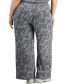 ფოტო #2 პროდუქტის Trendy Plus Size Snakeskin-Print Pull-On Pants, Created for Macy's