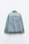 Oversized denim overshirt z1975