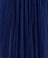 ფოტო #5 პროდუქტის Women's Mock Neck Pleated Halter Gown