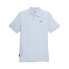 Фото #1 товара Puma Suede 2.0 Short Sleeve Polo Shirt Mens Blue Casual 67872683