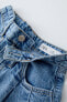 Фото #3 товара Короткая джинсовая юбка ZARA
