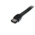 Фото #2 товара 6 ft Shielded External eSATA Cable M/M - 1.8 m - eSATA - eSATA - eSATA - Male/Male - Black