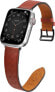 Hurtel Strap Leather skórzany pasek Apple Watch SE, 8, 7, 6, 5, 4, 3, 2, 1 (41, 40, 38 mm) opaska bransoleta czerwony