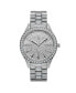 ფოტო #1 პროდუქტის Women's Cristal Diamond (1/8 ct.t.w.) Stainless Steel Watch