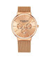 Фото #1 товара Часы Stuhrling Rose Gold Mesh Watch