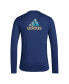 ფოტო #2 პროდუქტის Men's Navy Philadelphia Union Local Pop AEROREADY Long Sleeve T-shirt