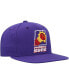 Men's Purple Phoenix Suns Hardwood Classics MVP Team Ground 2.0 Fitted Hat