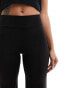 New Look wide leg legging in black