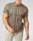 Фото #1 товара Men's Bauhaus Geo Print Short Sleeve Shirt