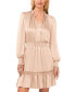 Фото #3 товара Платье CeCe с удлиненным рукавом и V-образным вырезом
