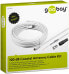 Goobay 100 dB Coaxial Antenna Cable Set - 30 m - F-type - Coaxial - White
