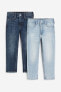 2’li Slim Fit Jeans