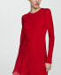 Фото #4 товара Women's Seam Detail Asymmetric Dress