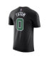 Men's Jayson Tatum Black Boston Celtics 2022/23 Statement Edition Name and Number T-shirt