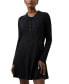 ფოტო #4 პროდუქტის Women's Vhari Button-Up Mini Sweater Dress