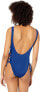 Фото #2 товара Bikini Lab Women's 244708 Adjustable Side High Leg One Piece Swimsuit Size S