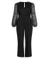 ფოტო #2 პროდუქტის Plus Size Katalina Jumpsuit