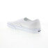 Фото #11 товара Vans Authentic VN000EE3W00 Mens White Canvas Lifestyle Sneakers Shoes