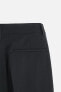 100% WOOL SUIT TROUSERS