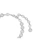 Round Cut, White, Rhodium Plated Imber Tennis Bracelet