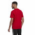 Фото #6 товара Футболка с коротким рукавом мужская Adidas Essential Logo Красный